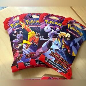 Pokemon Destined Rivals Card Packs